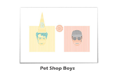 Pet Shop Boys Notecard