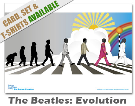 Beatles Evolution Print