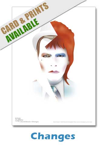 David Bowie Changes Print