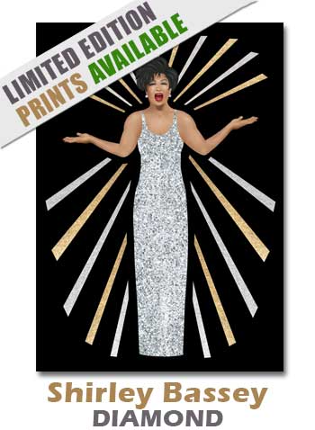 Shirley Bassey: Diamonds Print