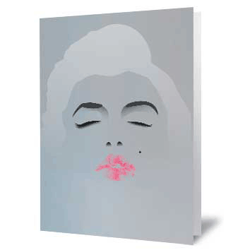 Marilyn Kiss Card