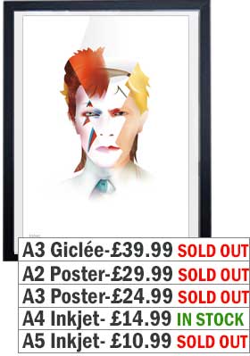 David Bowie - Changes V2 Print