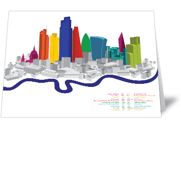 London The City — Day Skyline Card