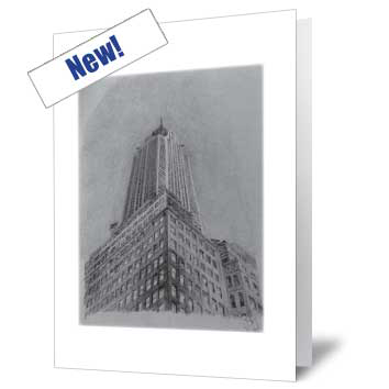 Chrysler Building NYC Card