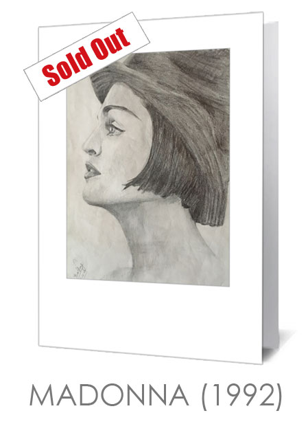 Madonna 1992 - Notecard £3.99