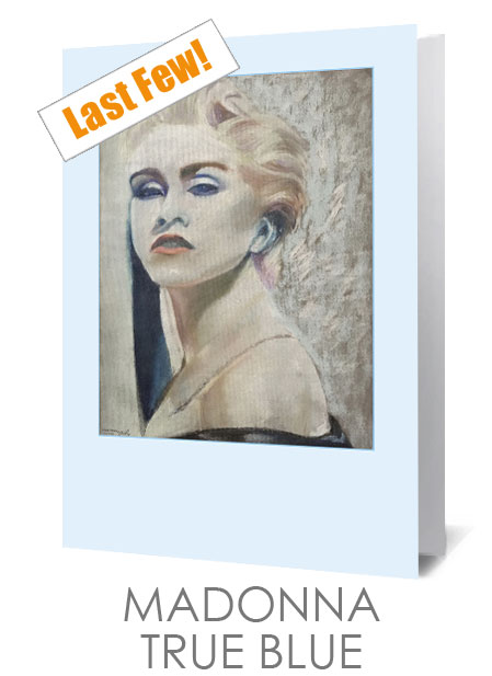 Madonna True Blue Notecard £3.99