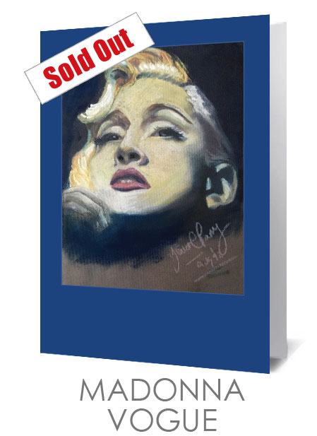 Madonna Vogue Notecard £3.99