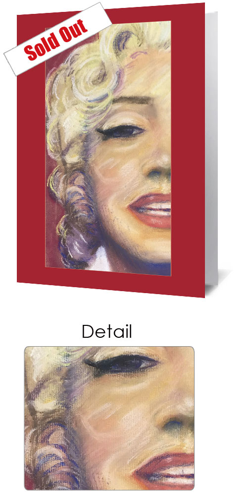Marilyn Left Notecard £3.99