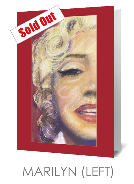 Marilyn Left Notecard £3.99