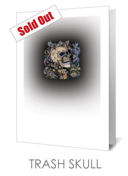 Trash Skull Notecard £3.99