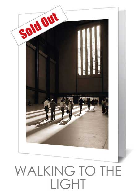 Walking To The Light Notecard £3.99