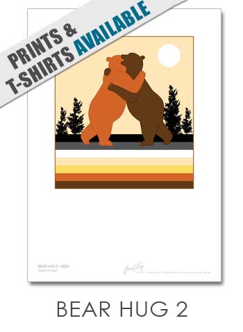 Bear Hug 2 Print