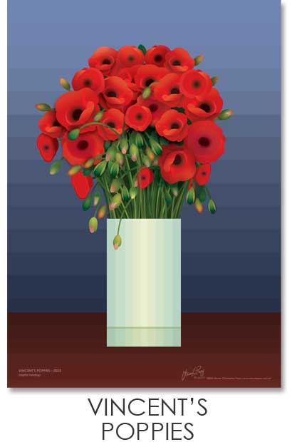 Vincent's Poppies Print
