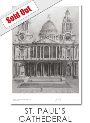 St Paul's Cthederal Print