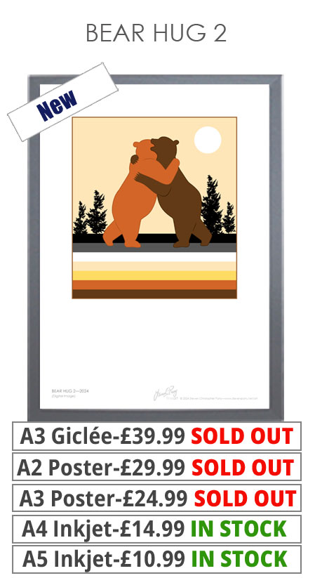 Bear Hug 2 - Prints & Posters from £10.99