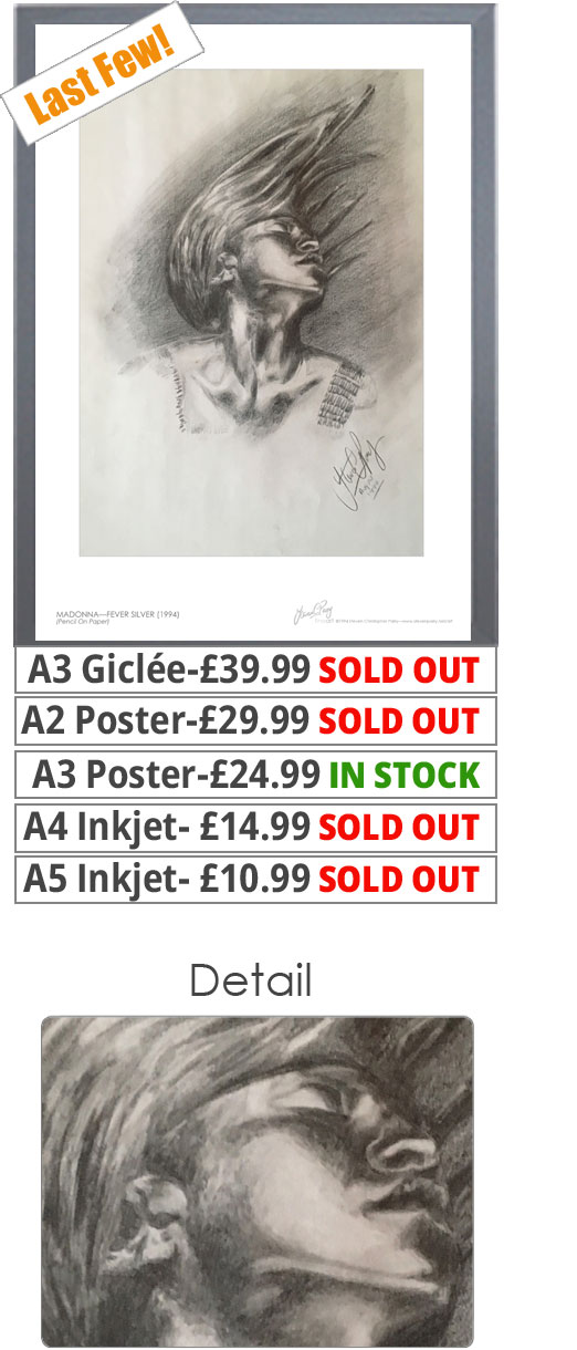 Madonna Fever Print - Price From 10.99