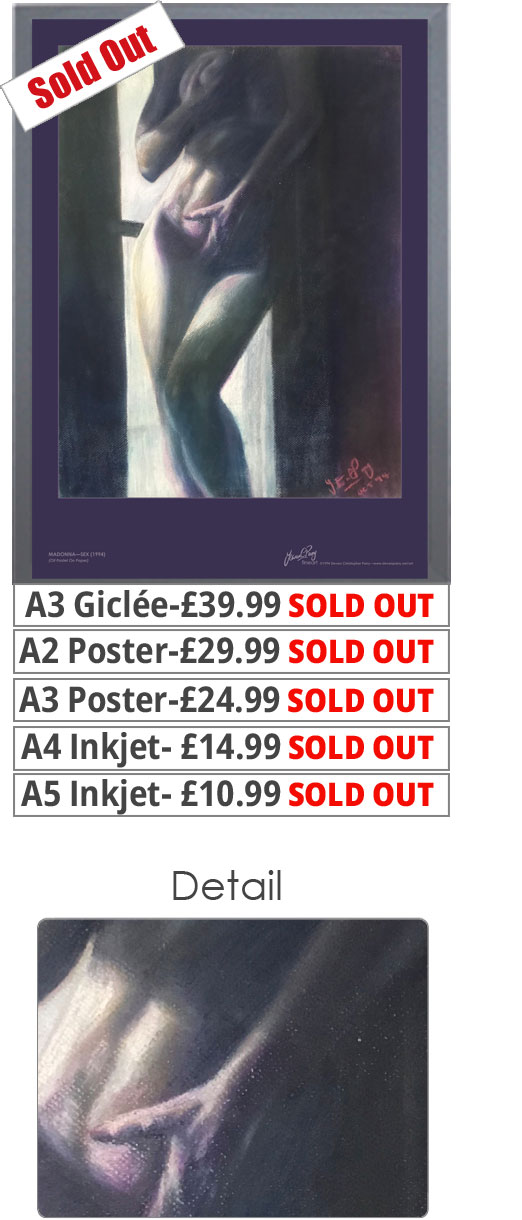 Madonna Sex Print - Price From 10.99