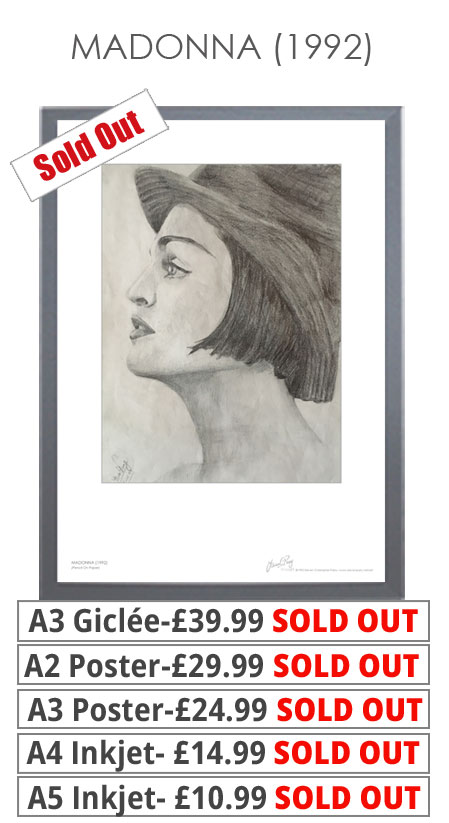 Madonna 1992 - Prints & Posters from £10.99