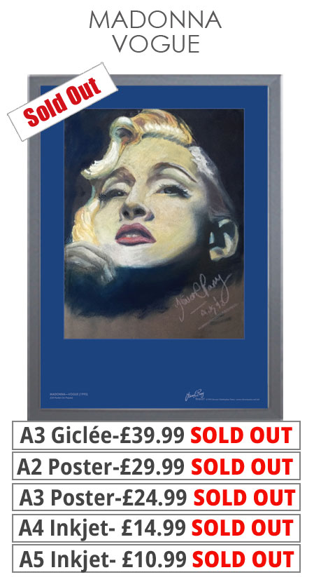 Madonna Vogue - Prints & Posters from £10.99
