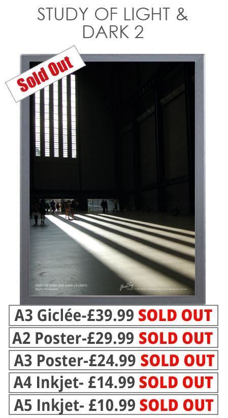 Study Of Light & Dark 2 - Prints & posters from £10.99