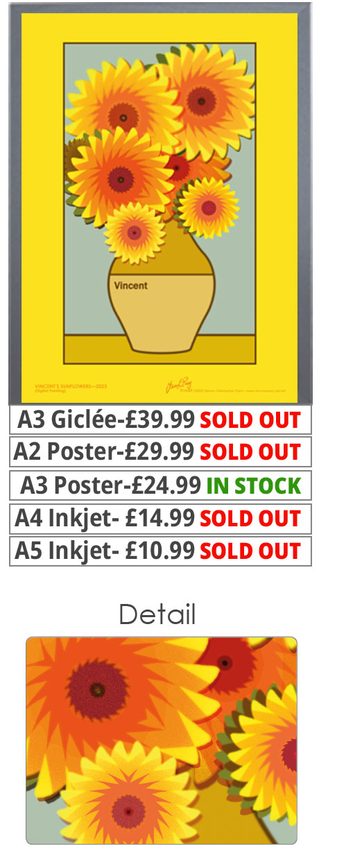 Vincent's Poppies Print - Price From 10.99