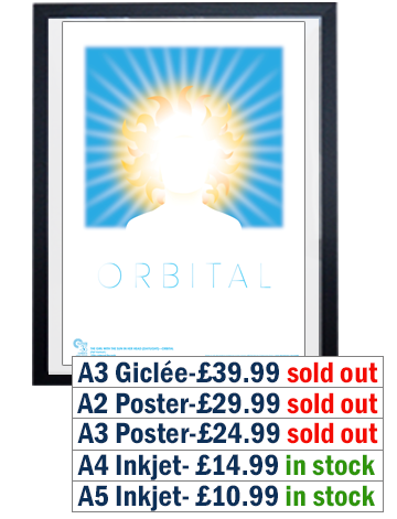 Orbital The Girl With The Sun In Her Head Daylight Print