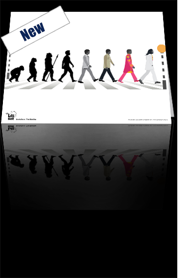 Evolution - The Beatles Card