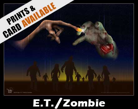 The Lite Side E.T. Meets Zombie